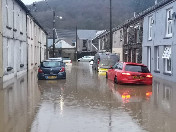 Image of a flooded street